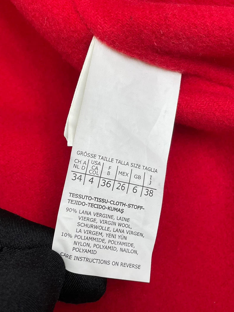 Red Wool Coat from maxmara