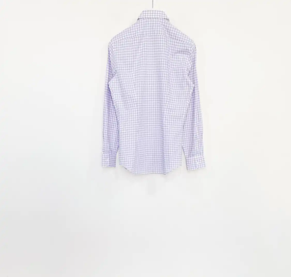 Prada Purple Cotton Long Sleeve Shirt Large