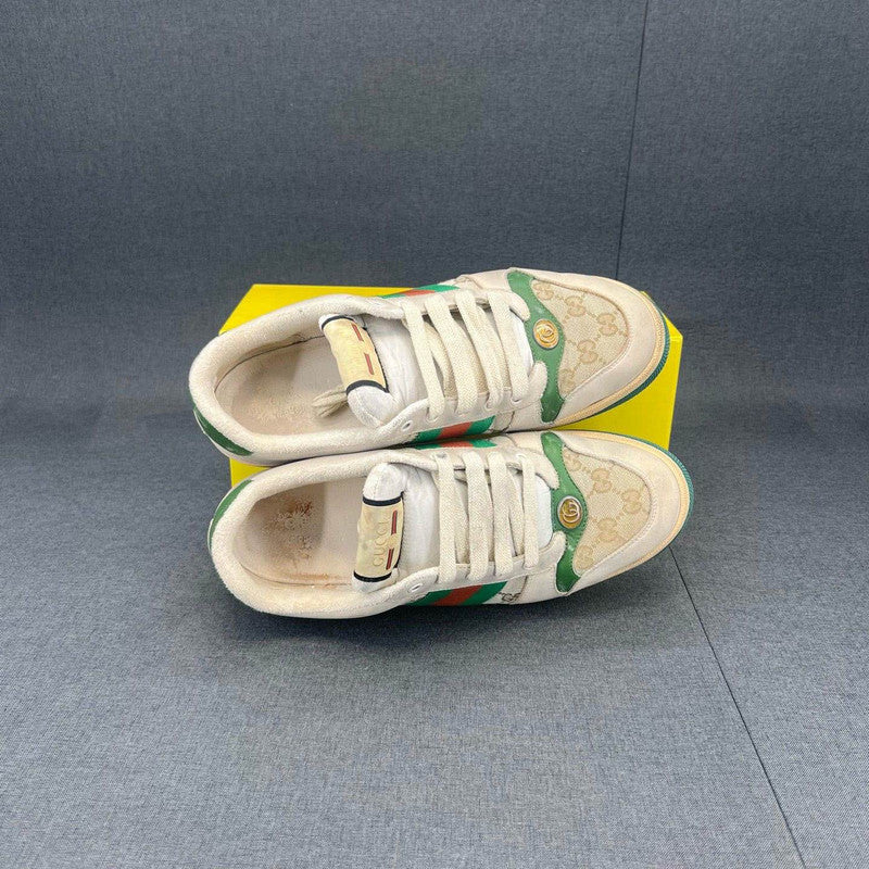 Gucci Screener Low-Top Leather Sneakers for Men 0079