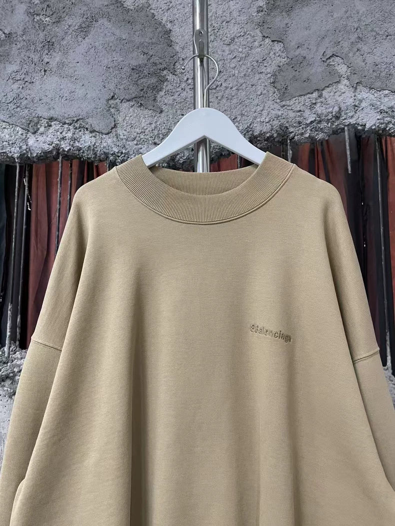 Balenciaga Embroidered Logo Sweatshirt