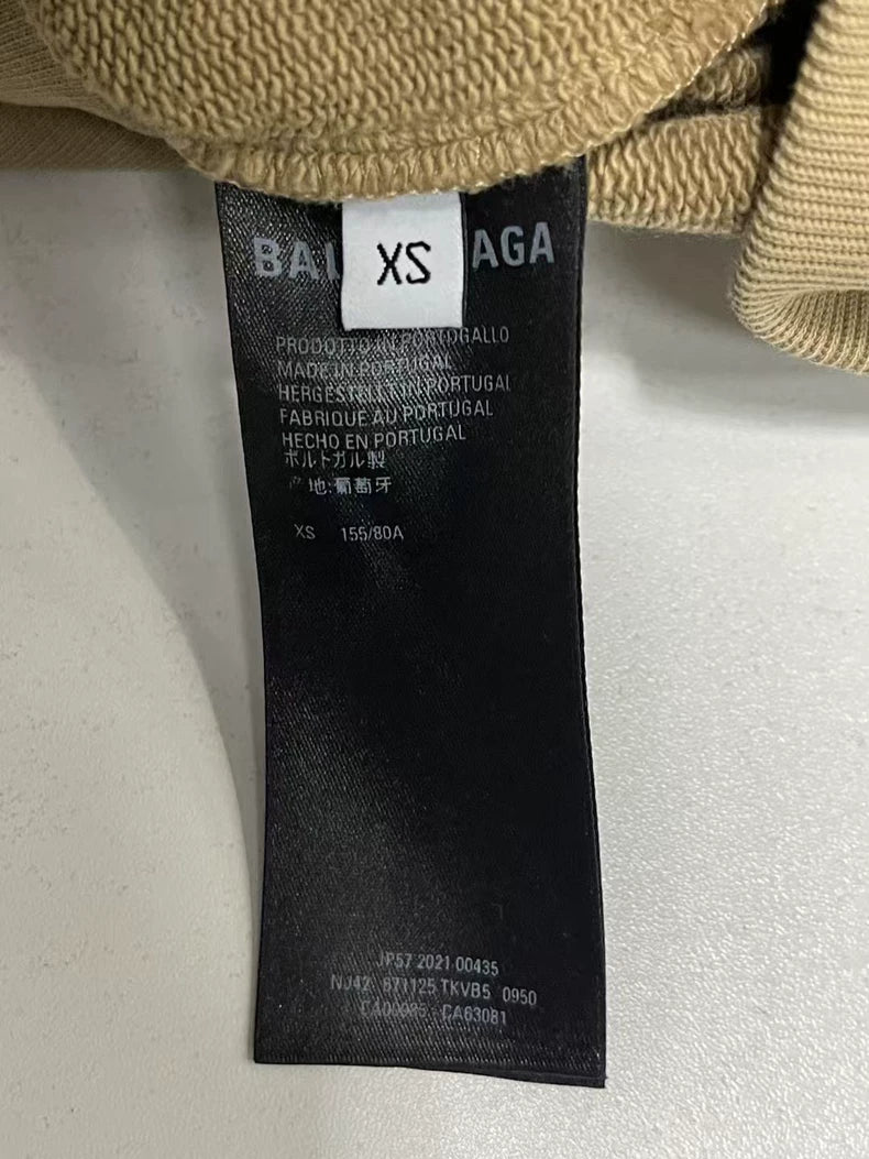 Balenciaga Embroidered Logo Sweatshirt