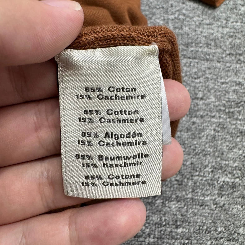 Hermes Color Block Short Sleeve Sweater-zp