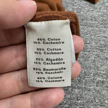 Hermes Color Block Short Sleeve Sweater-zp