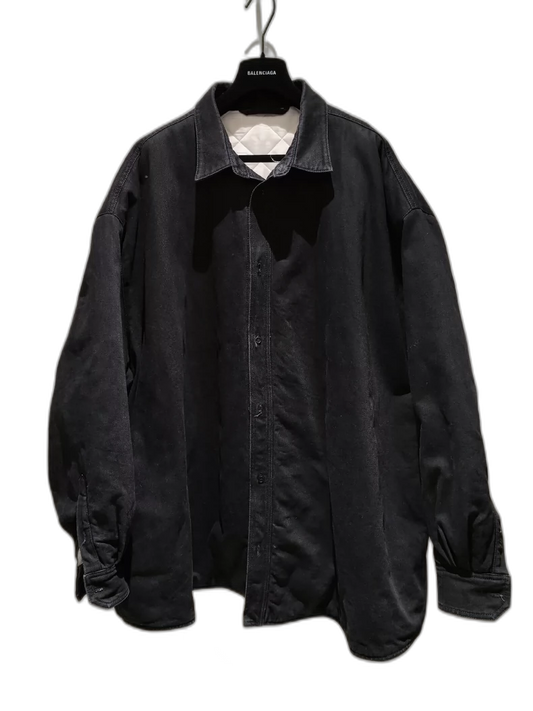 Raf Simons Oversized Black Shirt