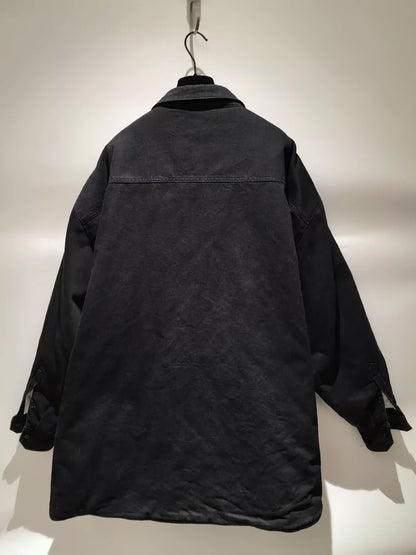 Raf Simons Oversized Black Shirt