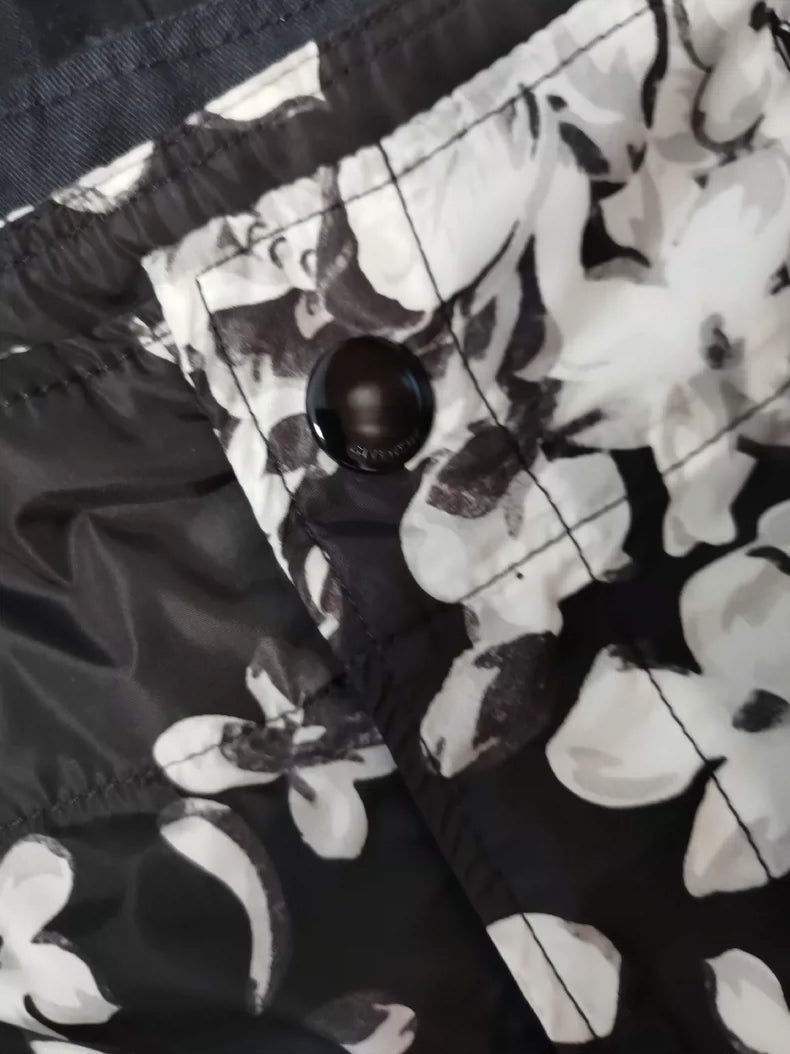 Givenchy Floral Print Star Shorts