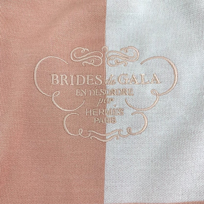 Hermes Colorblock Logo Print Silk T-Shirt-yf