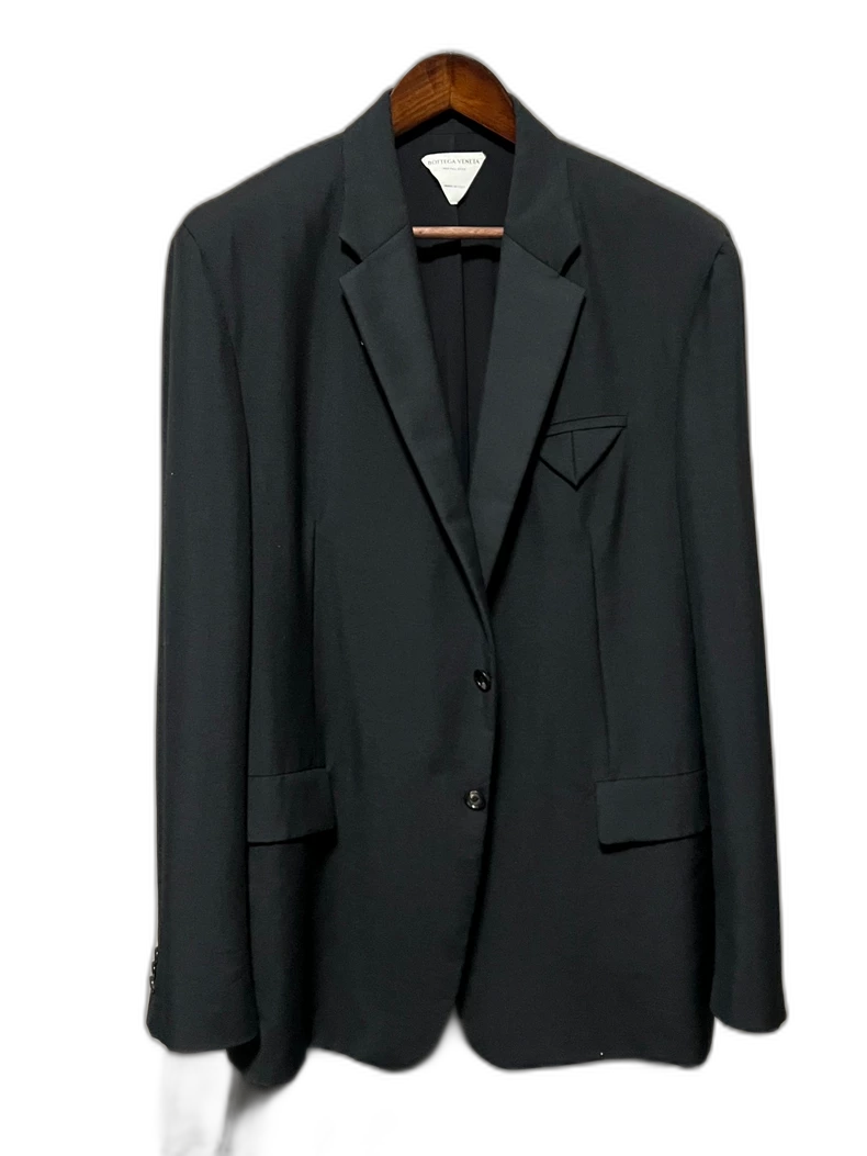 Bottega Veneta Black Wool Jacket