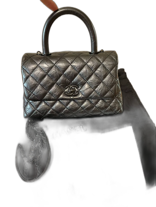 Chanel Coco Handle Small Black Bag