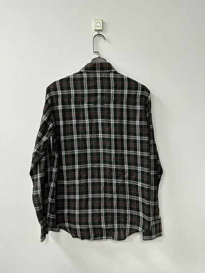 Saint Laurent SLP Checkered Long Sleeve Shirt