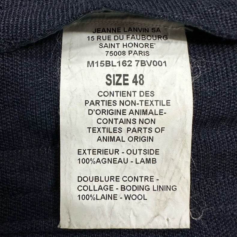 Lanvin Leather Jacket in Excellent Condition