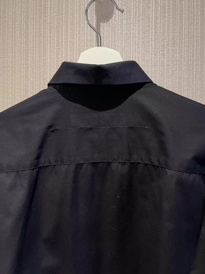 Givenchy Silk Blend Polo Collar Shirt