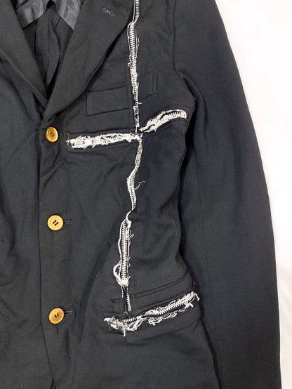 Comme des Garcons Punk Ripped Blazer XS