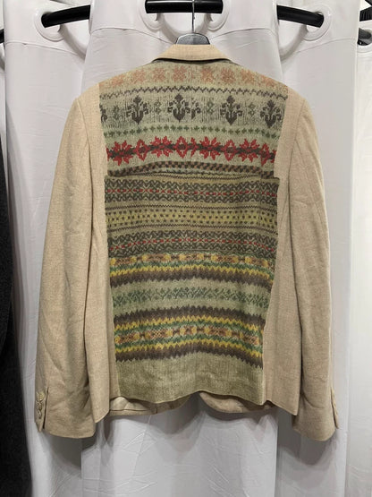 Vintage Comme des Garçons Ethnic Pattern Blazer
