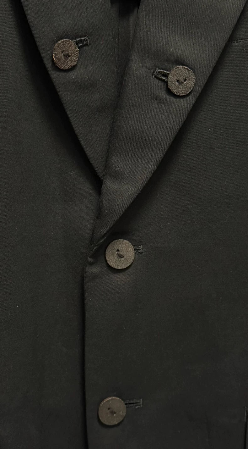 Yohji Yamamoto Black Suit Jacket