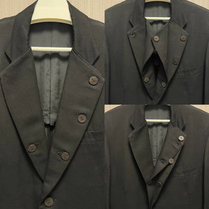 Yohji Yamamoto Black Suit Jacket