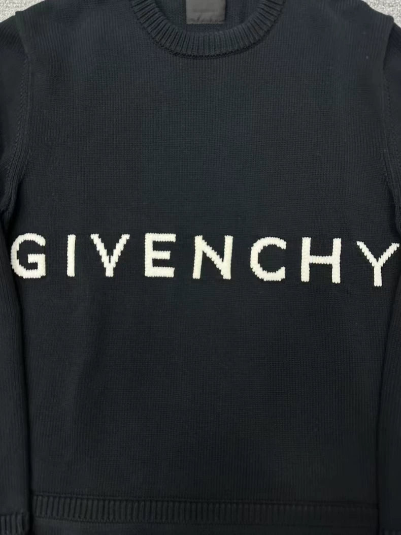 Givenchy Large Logo Letter Sweater