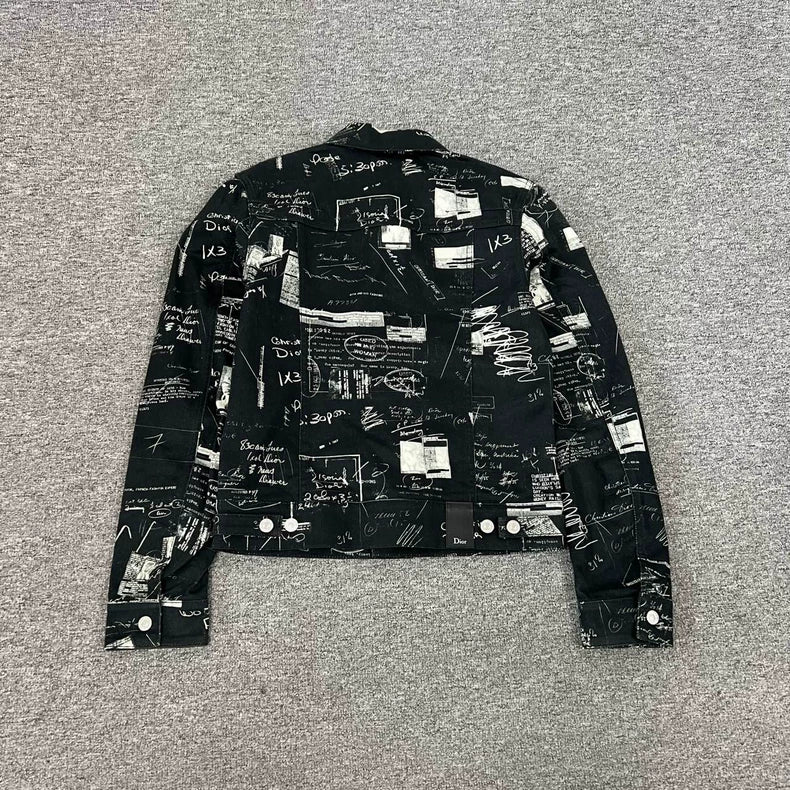 Dior Graffiti Denim Jacket