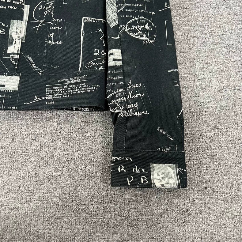 Dior Graffiti Denim Jacket