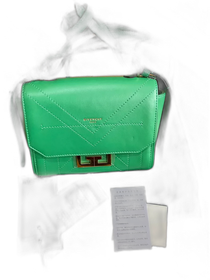 Givenchy Green Leather Handbag