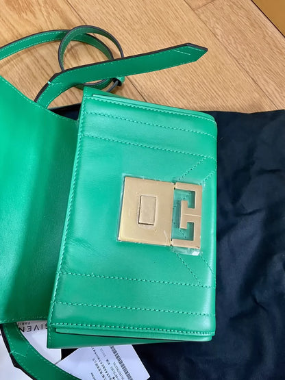 Givenchy Green Leather Handbag