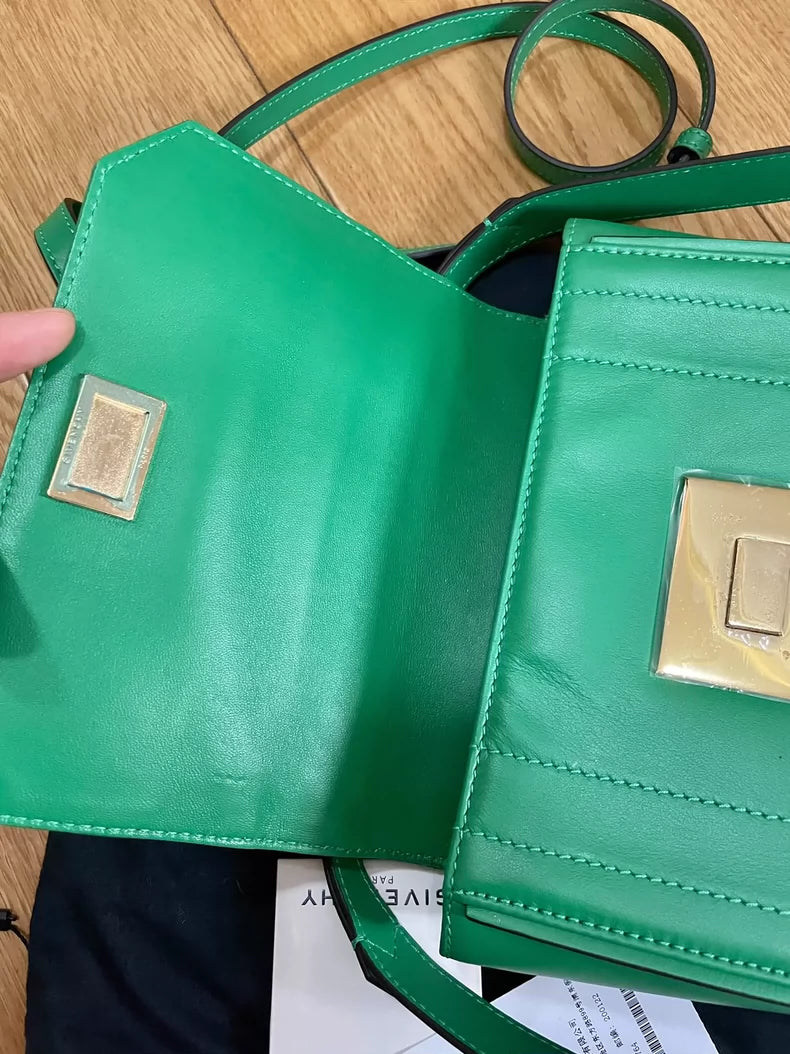 Givenchy Green Leather Handbag