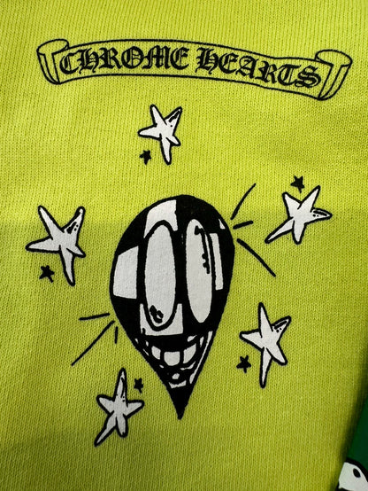 Chrome Hearts Matty Fluorescent Green Hoodie-yf