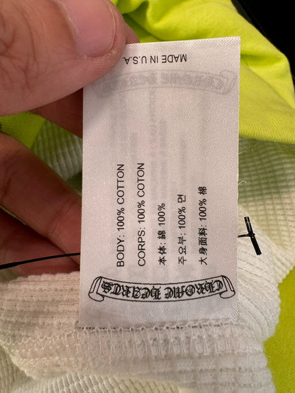 Chrome Hearts Matty Fluorescent Green Hoodie-yf