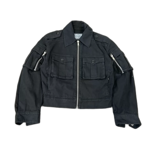 Prada Dual Pocket Functional Zip Jacket