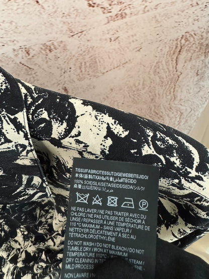 Saint Laurent Floral Silk Shirt for Women