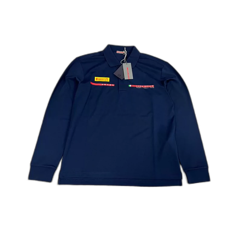 Prada Long Sleeve Polo Shirt