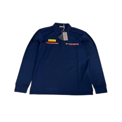 Prada Long Sleeve Polo Shirt