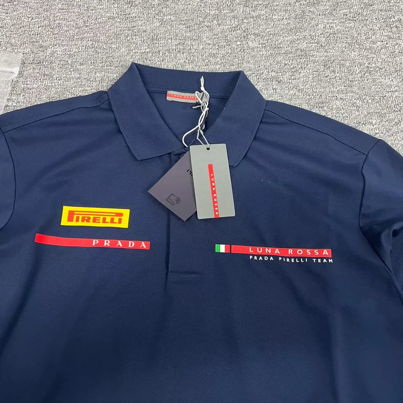 Prada Long Sleeve Polo Shirt