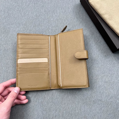 Bottega Veneta Woven Wallet in Brown