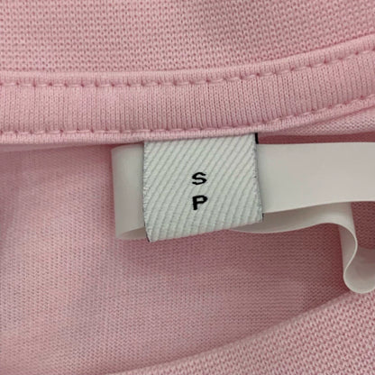 Pink Cotton T-Shirt with Logo