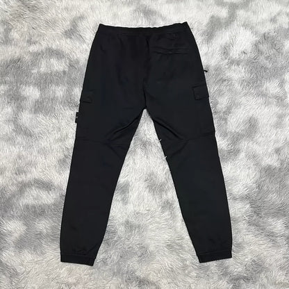 Black Stone Island Cargo Pants W32