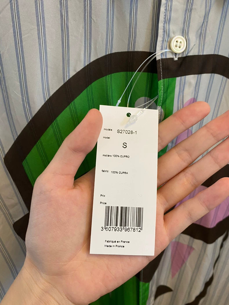 Comme des Garcons Striped Face Shirt