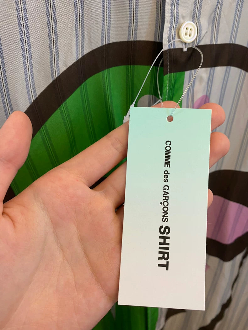 Comme des Garcons Striped Face Shirt