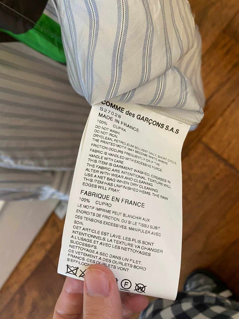 Comme des Garcons Striped Face Shirt