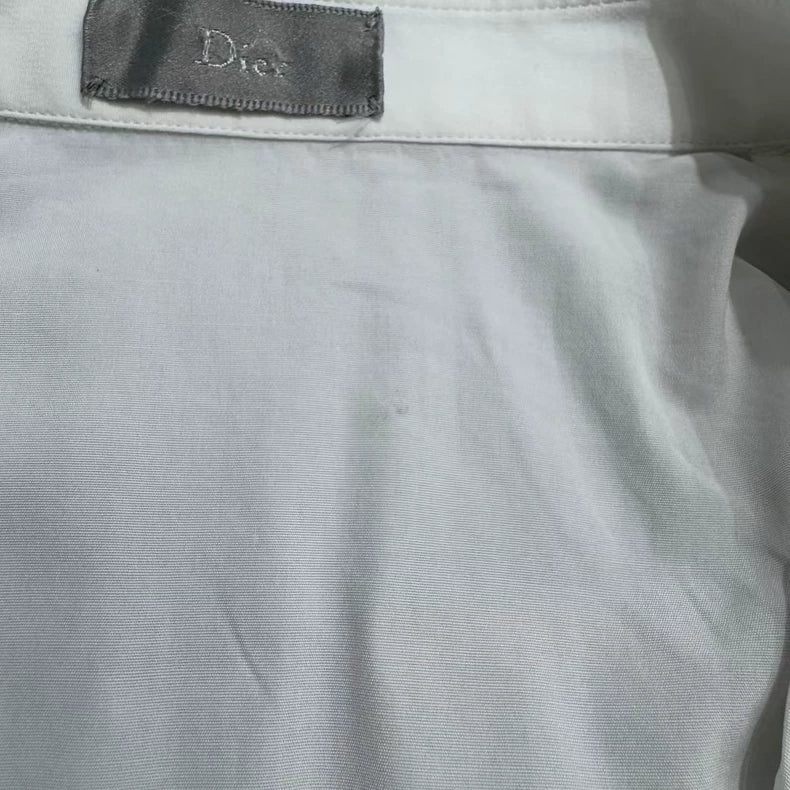 Dior Solid Color Long Sleeve Shirt-zp
