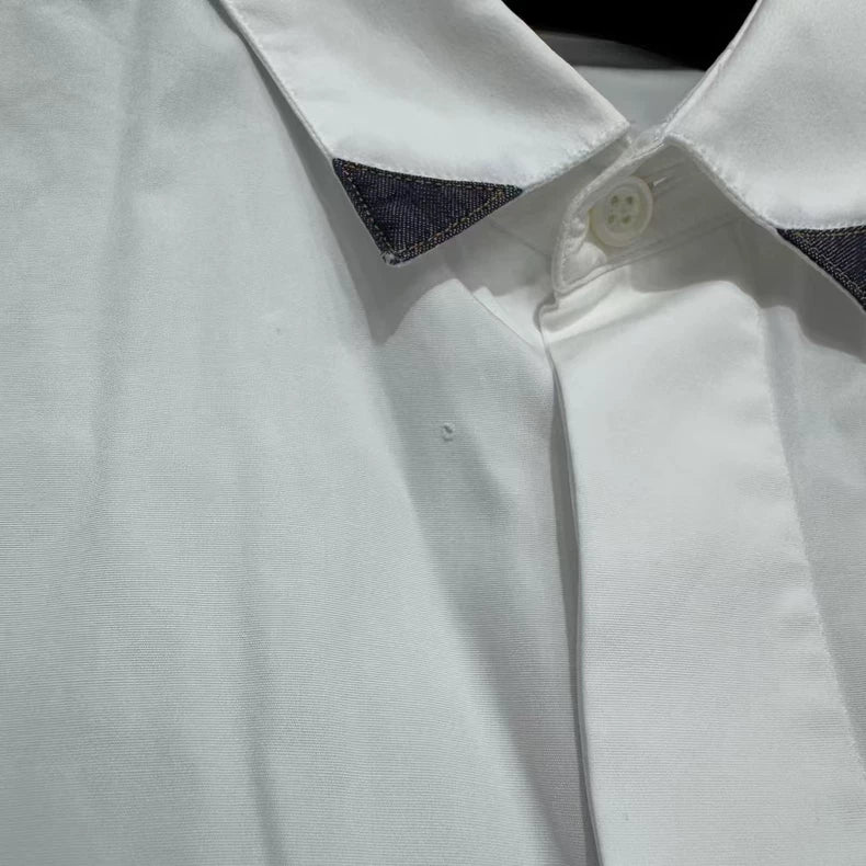 Dior Solid Color Long Sleeve Shirt-zp