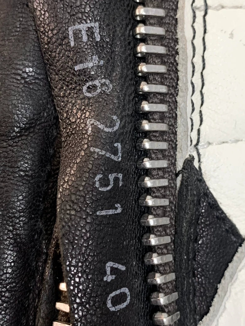 Rick Owens Geobasket Sneakers in Black White-yf