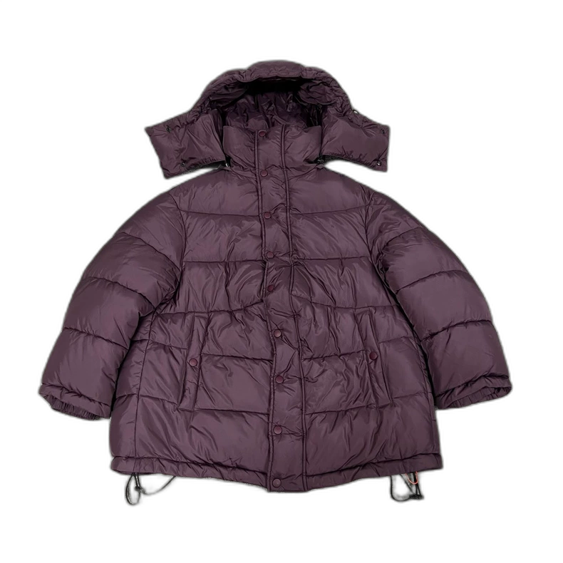 Balenciaga Logo Embroidered Puffer Jacket