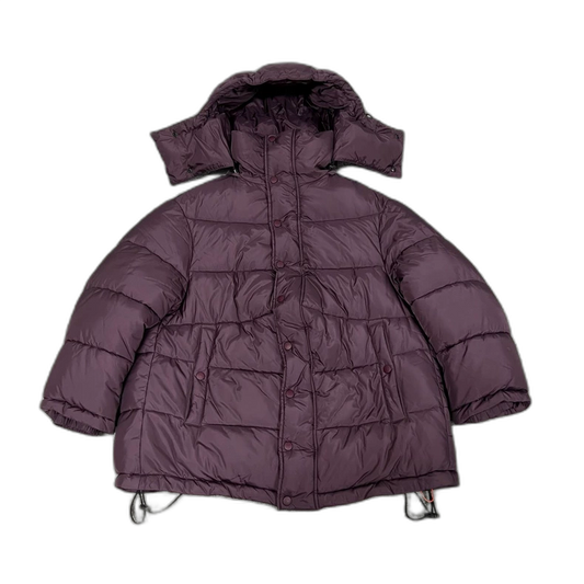 Balenciaga Logo Embroidered Puffer Jacket