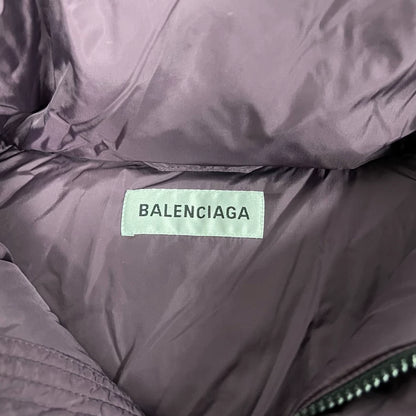 Balenciaga Logo Embroidered Puffer Jacket