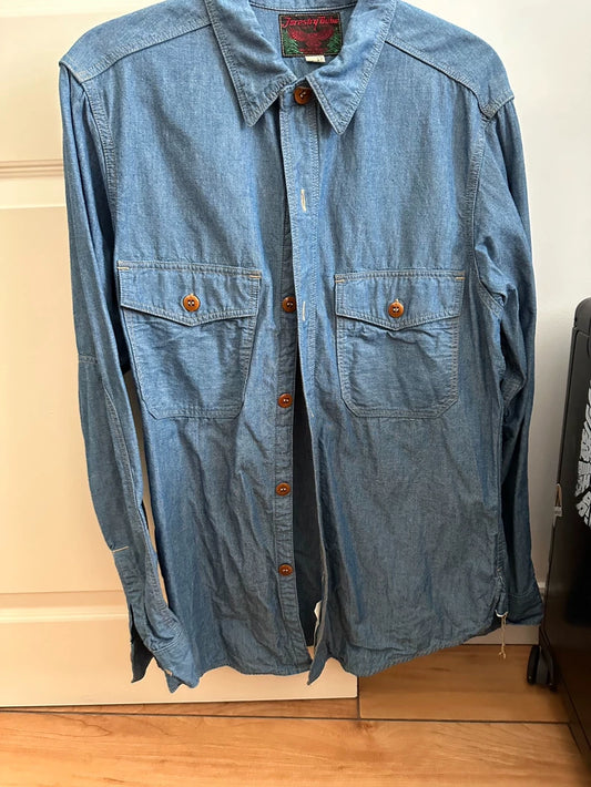 Freewheelers Youth Denim Shirt