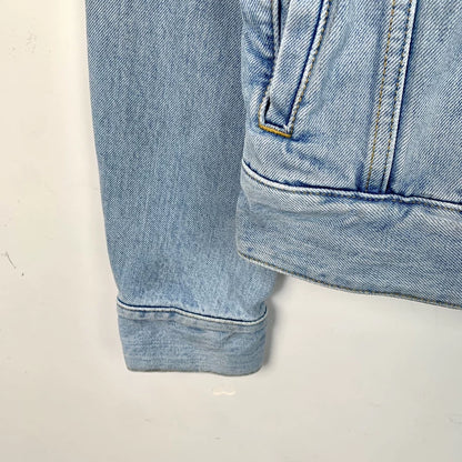 Saint Laurent Blue Denim Jacket Long Sleeve