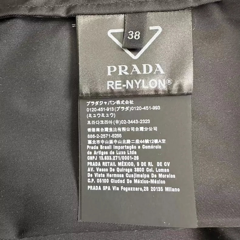 Prada Multiple Pocket Work Jacket in Black