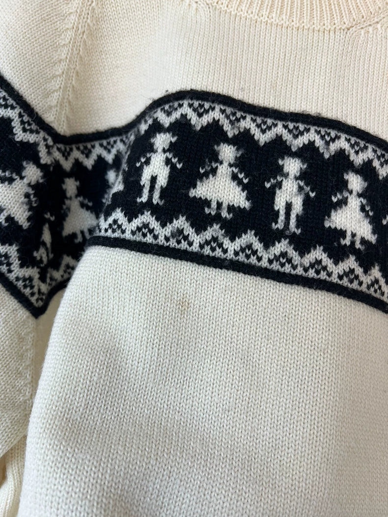 Comfortable Wool Knit Sweater by Yohji Yamamoto