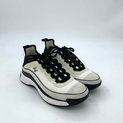 Chanel Colorful Logo Thick Sole Sneakers